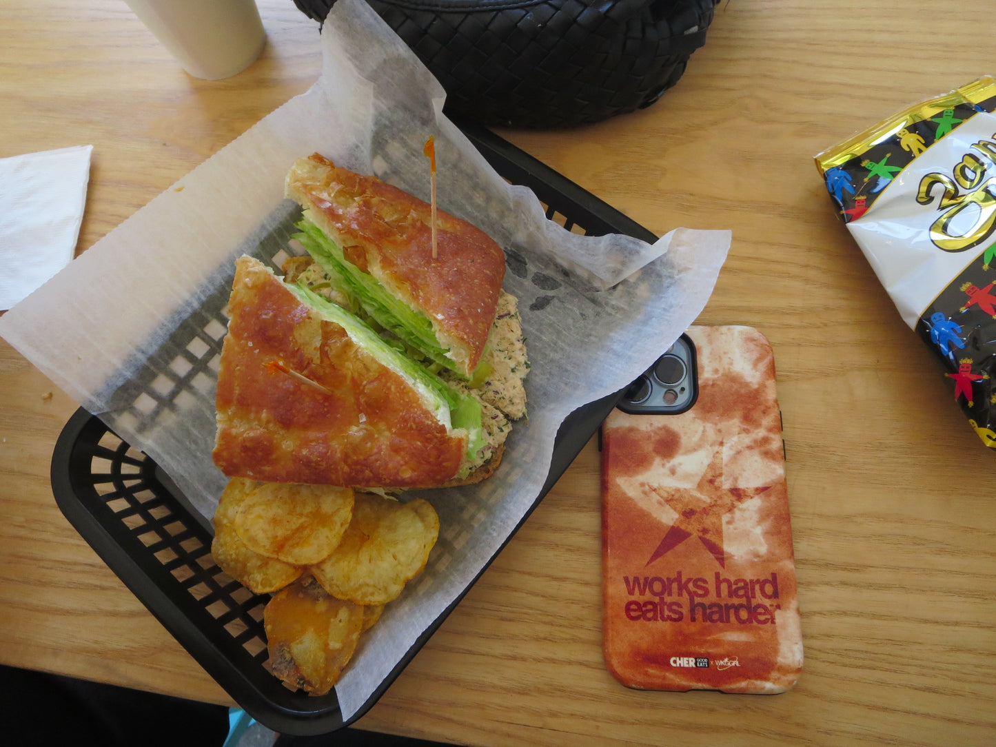 WORKS HARD EATS HARDER